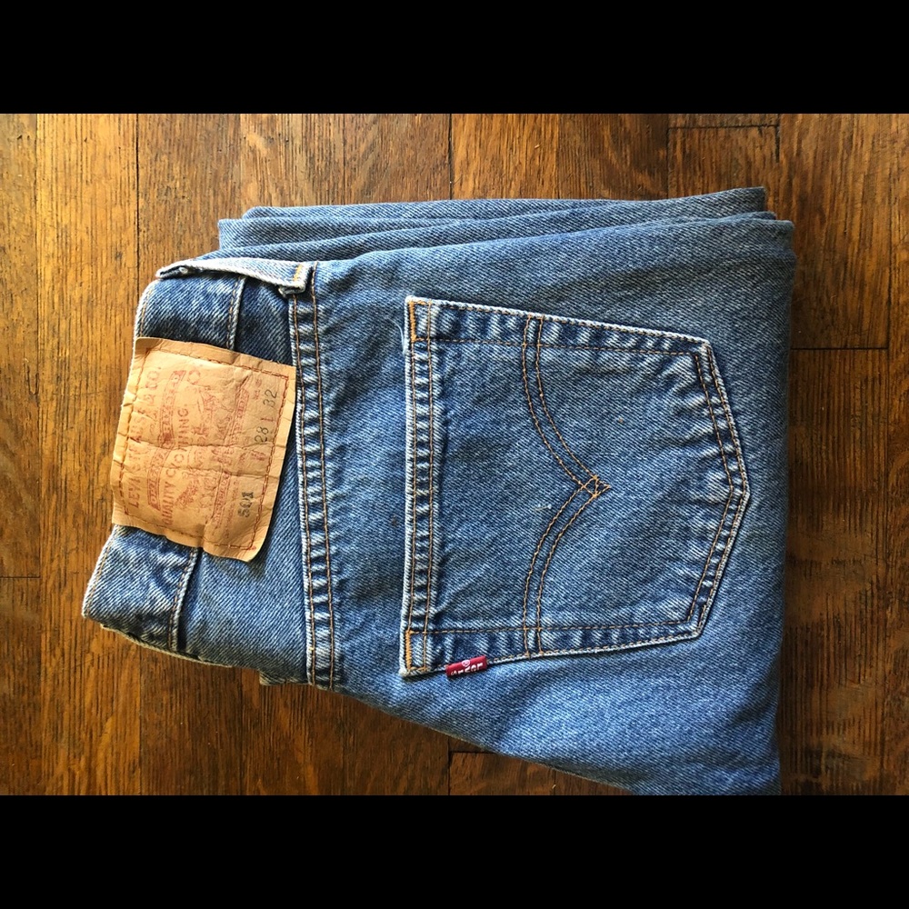 Vintage 501 button fly